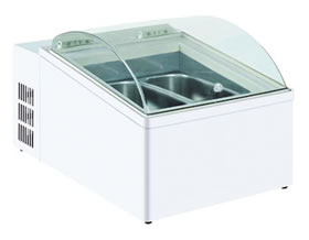 Scanfrost Ice 2V - Counter Top Soft Scoop Ice Cream Cabinet